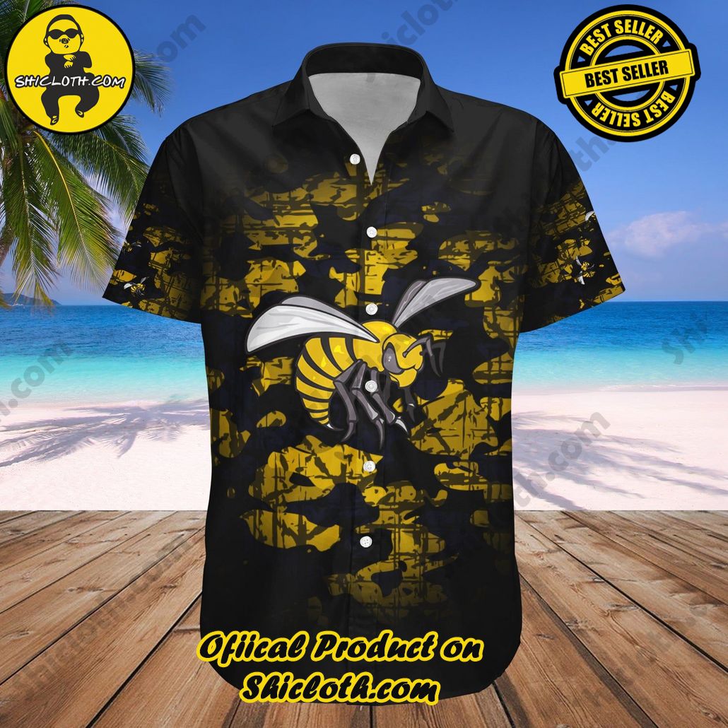Alabama State Hornets Hawaii Shirt Camouflage Vintage NCAA