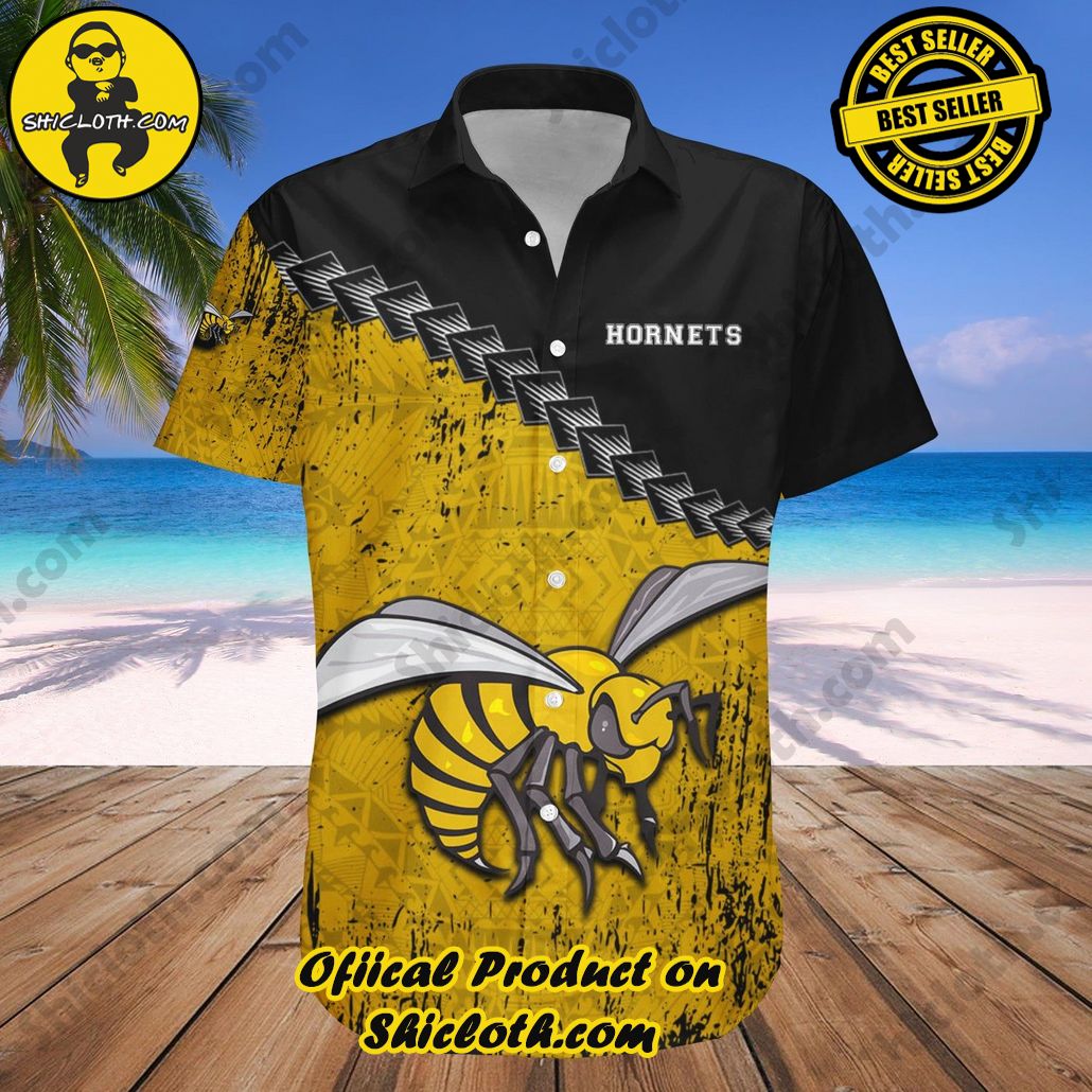 Alabama State Hornets Hawaii Shirt Grunge Polynesian Tattoo NCAA