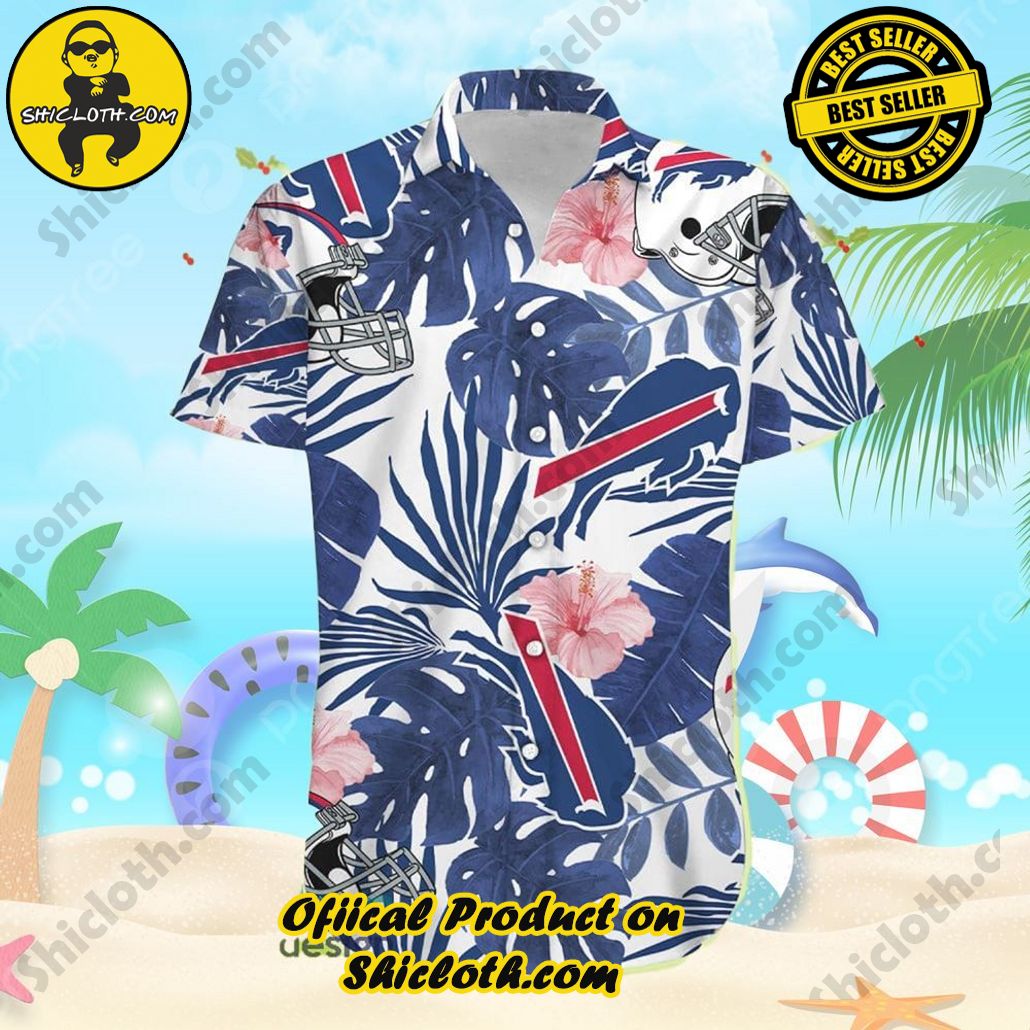 Aloha Hawaiian Shirt Designed for Buffalo Bills Fans
