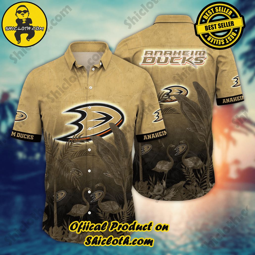Anaheim Ducks NHL Hawaiian Shirt Getawaystime Aloha Shirt