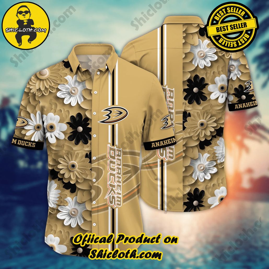 Anaheim Ducks NHL Hawaiian Shirt Mosquito Bites Aloha Shirt