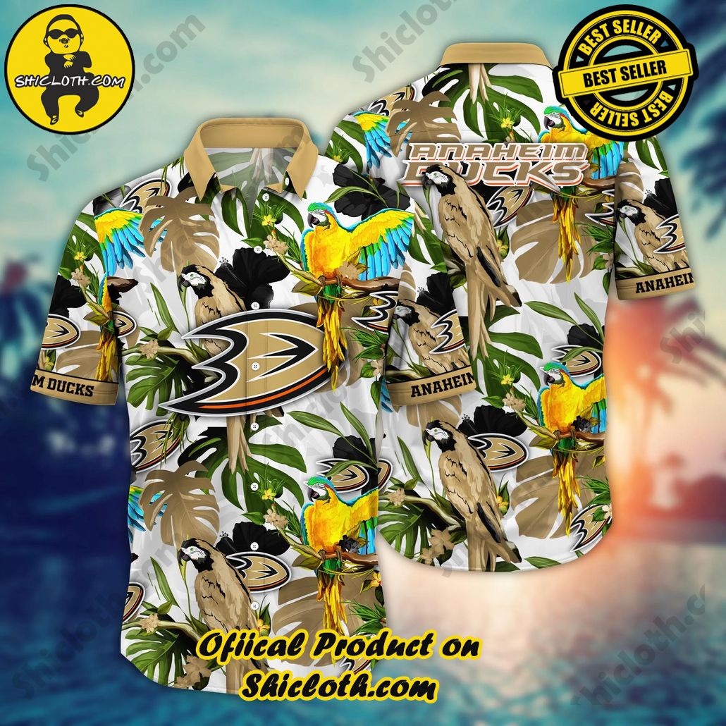 Anaheim Ducks NHL Hawaiian Shirt Popsiclestime Aloha Shirt