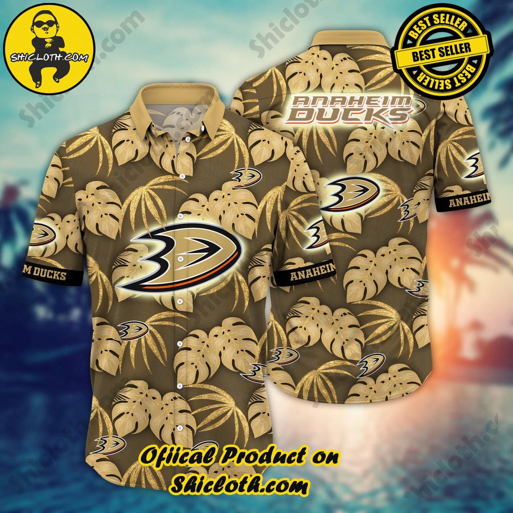 Anaheim Ducks NHL Hawaiian Shirt Sunscreen Aloha Shirt