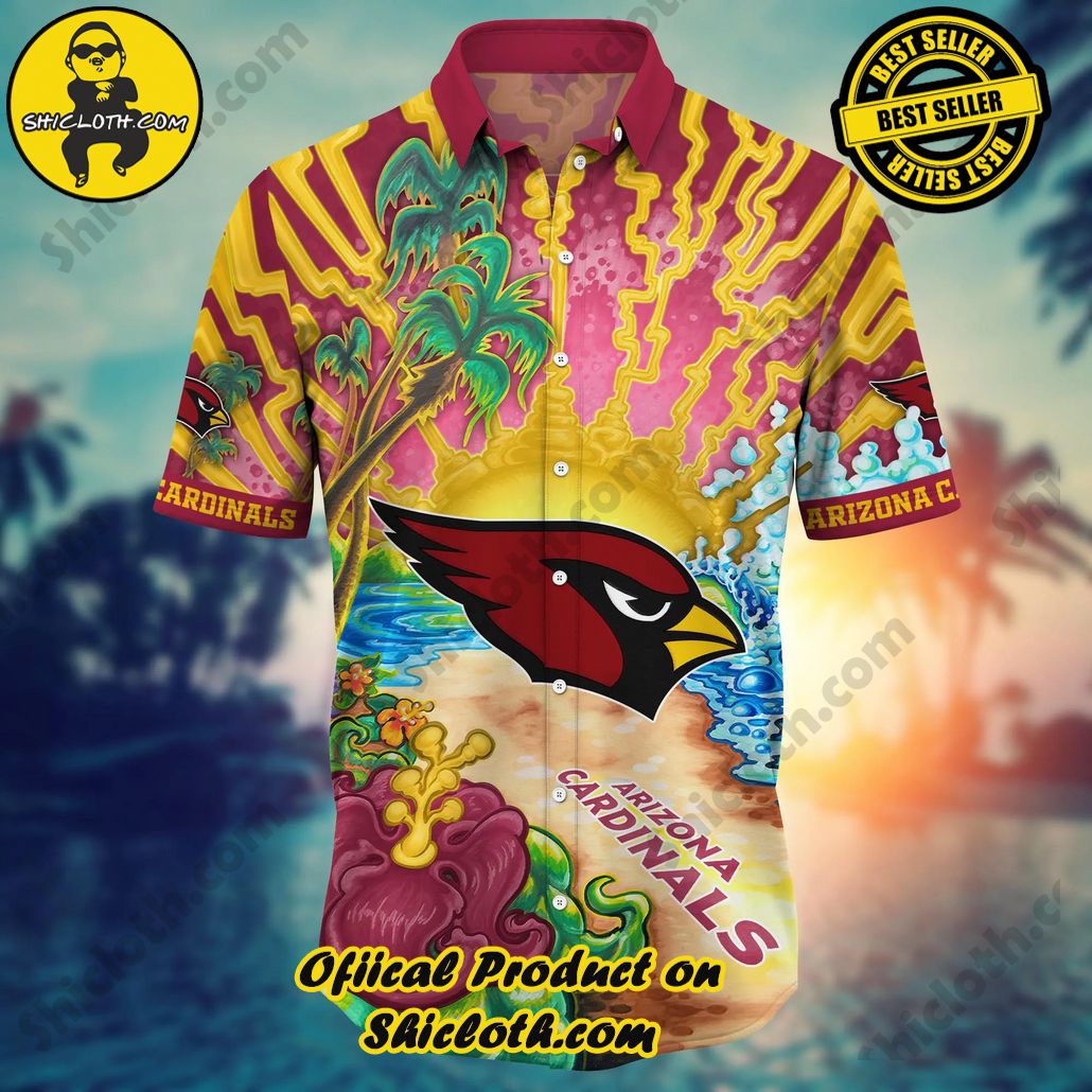 Arizona Cardinals NFL Hawaiian Shirt Hikingtime Aloha Shirt