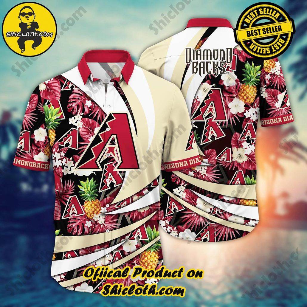 Arizona Diamondbacks MLB Hawaiian Shirt August Knockout Game Shirts