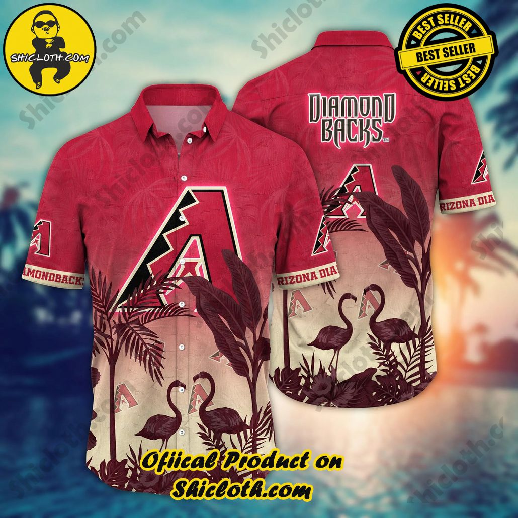 Arizona Diamondbacks MLB Hawaiian Shirt Beach Daystime Aloha Shirt