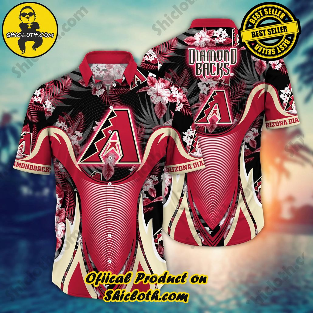 Arizona Diamondbacks MLB Hawaiian Shirt High Temperatures Aloha Shirt