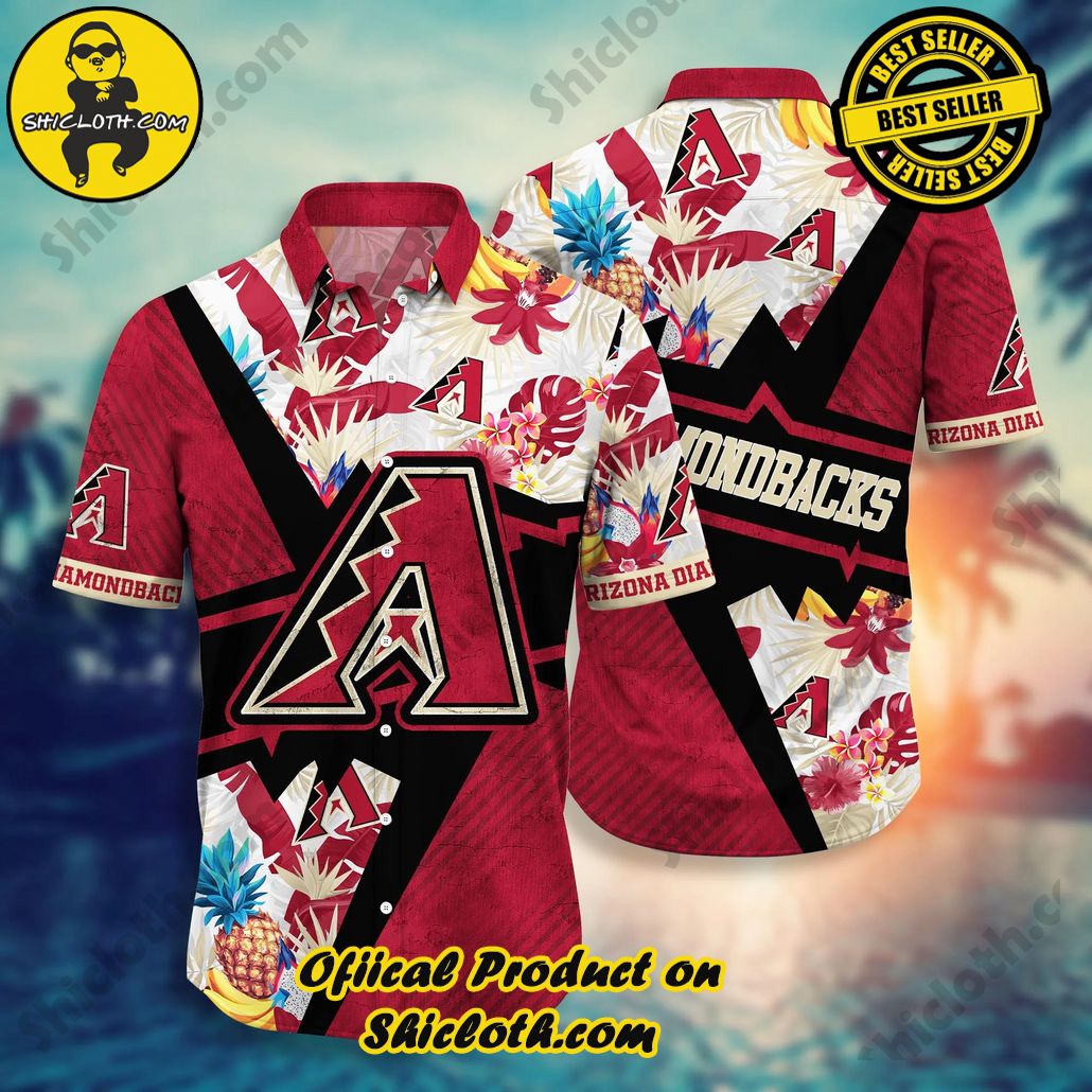 Arizona Diamondbacks MLB Hawaiian Shirt Popsicles Aloha Shirt