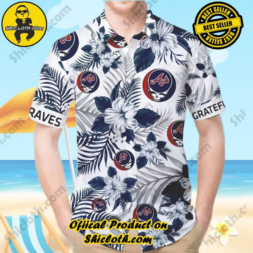 Atlanta Braves Grateful Dead Fans Hawaiian Shirt