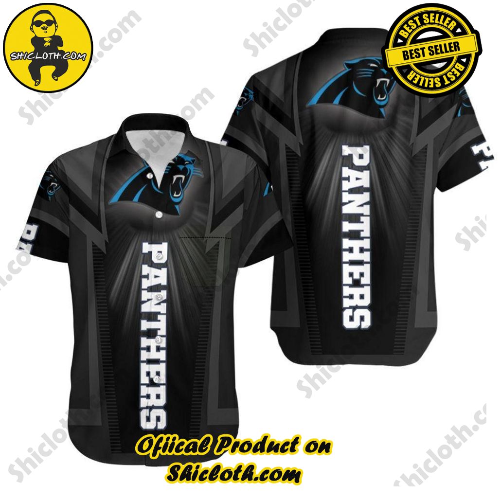 Beach Shirt Carolina Panthers For Fan Hawaiian Shirt Beach Set
