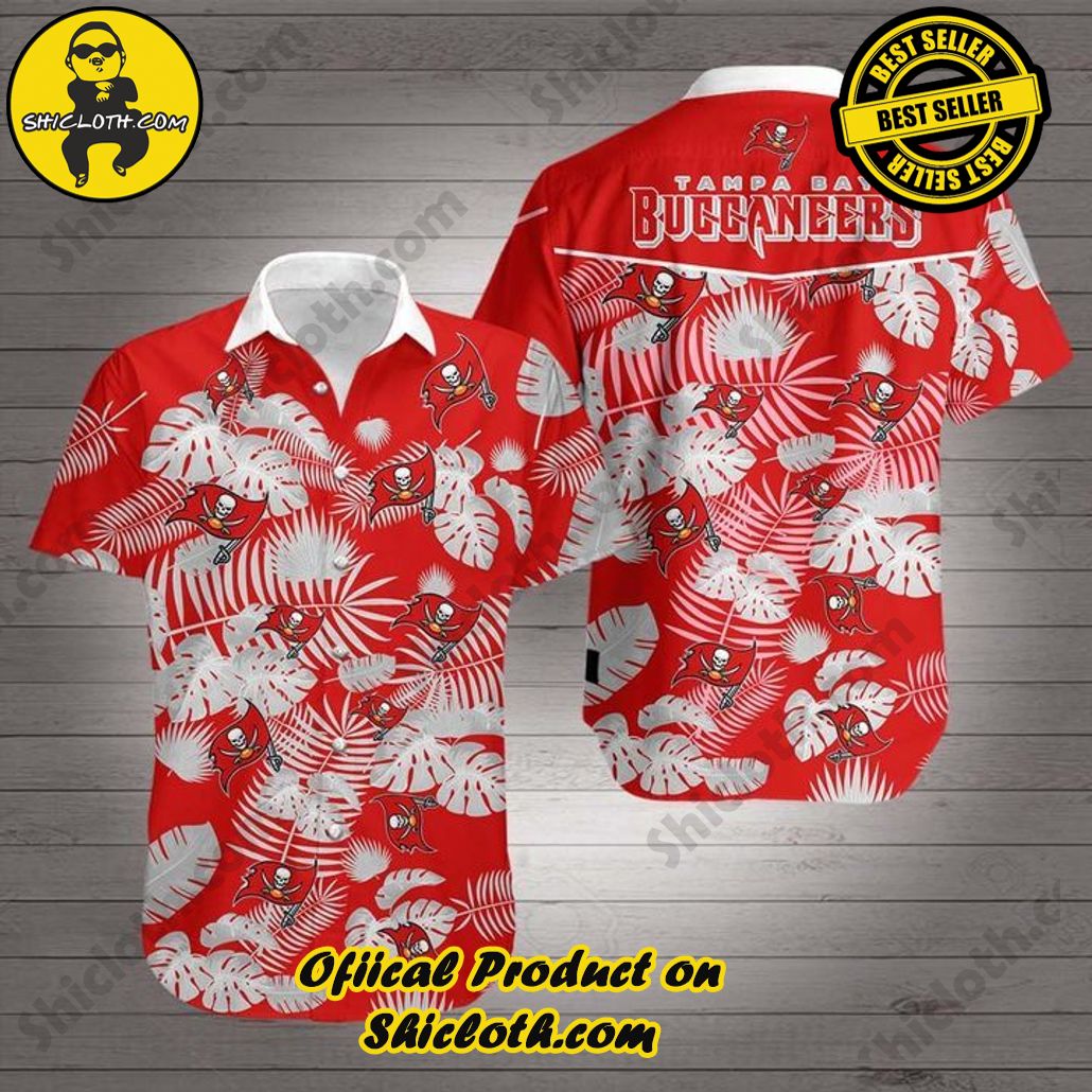 Beach Shirt NFL Tampa Bay Buccaneers Hawaiian Shirt All Over Print