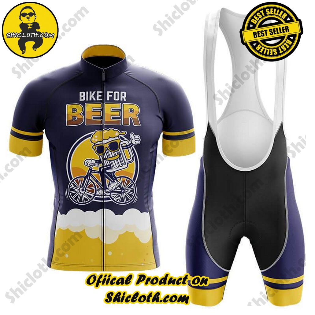 Beer Cycling Jersey Bike For Beer Brewery Cycling Kit For Men