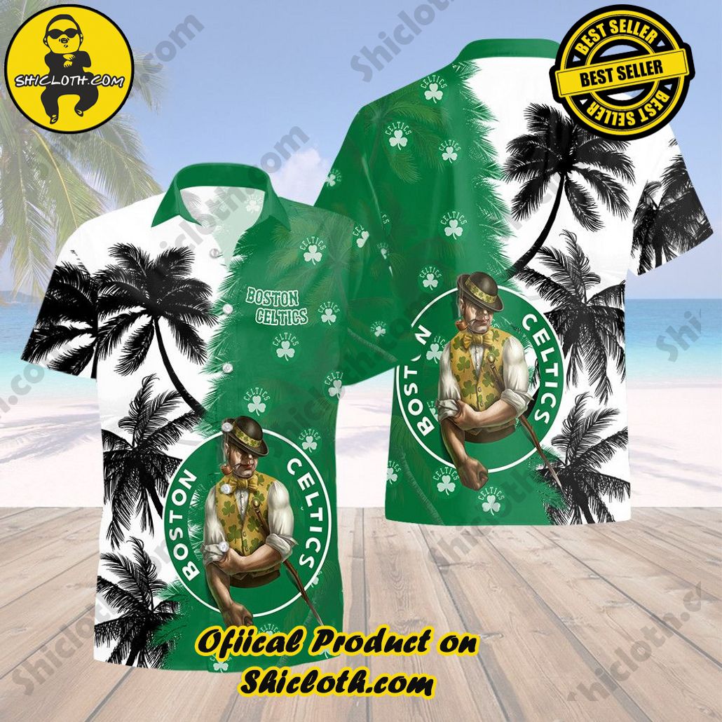 Boston Celtics Beach Summer 3D Hawaiian Shirt