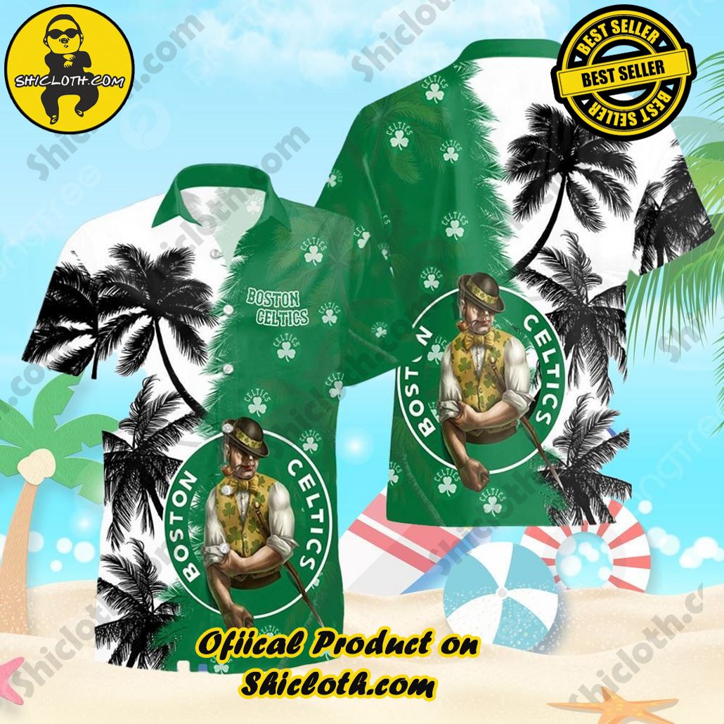 Boston Celtics Beach Summer Hawaiian Shirt For Men Women
