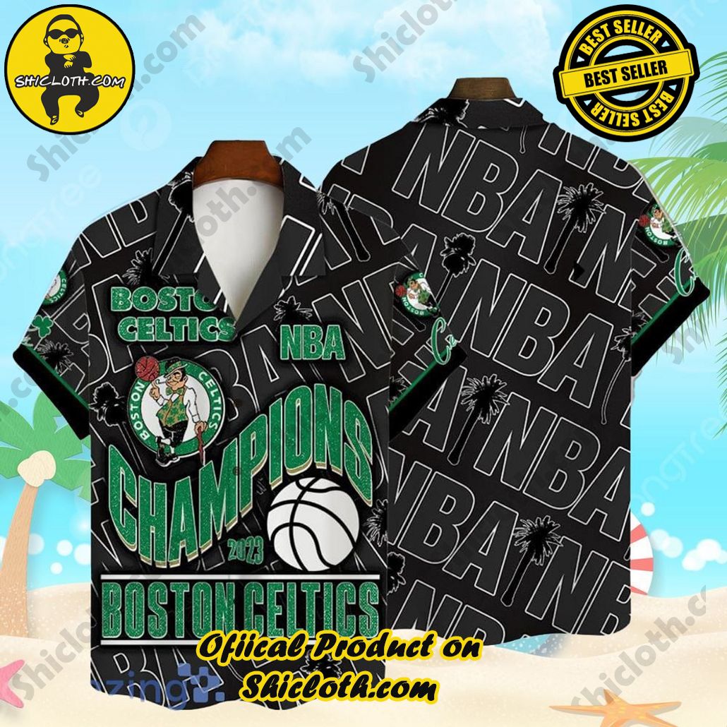 Boston Celtics National Basketball Association Hawaiian Shirt
