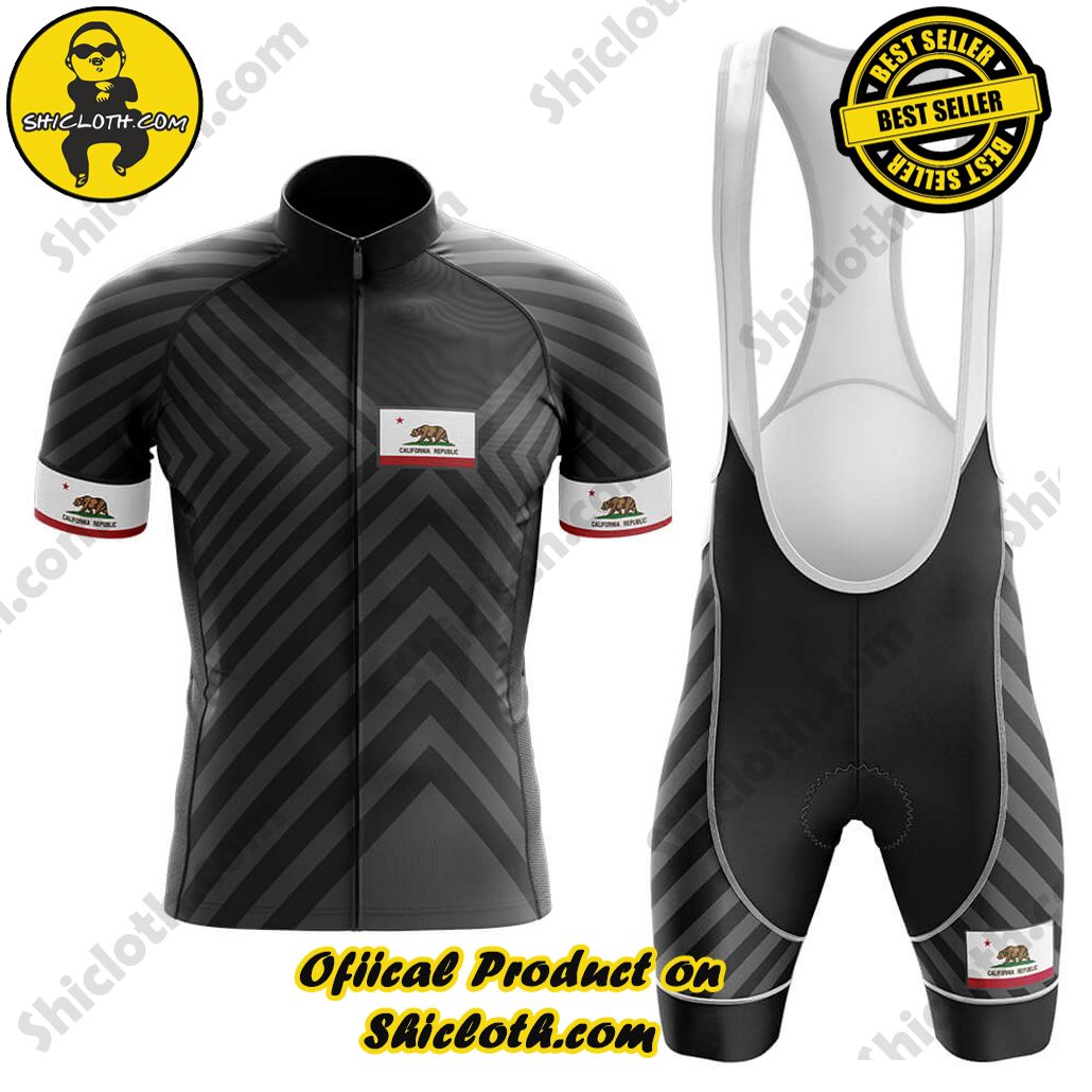 California V13 - Black - Men's Cycling Kit