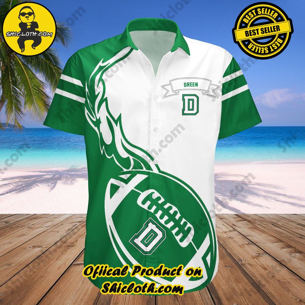 Dartmouth Big Green Hawaii Shirt Flame Ball NCAA