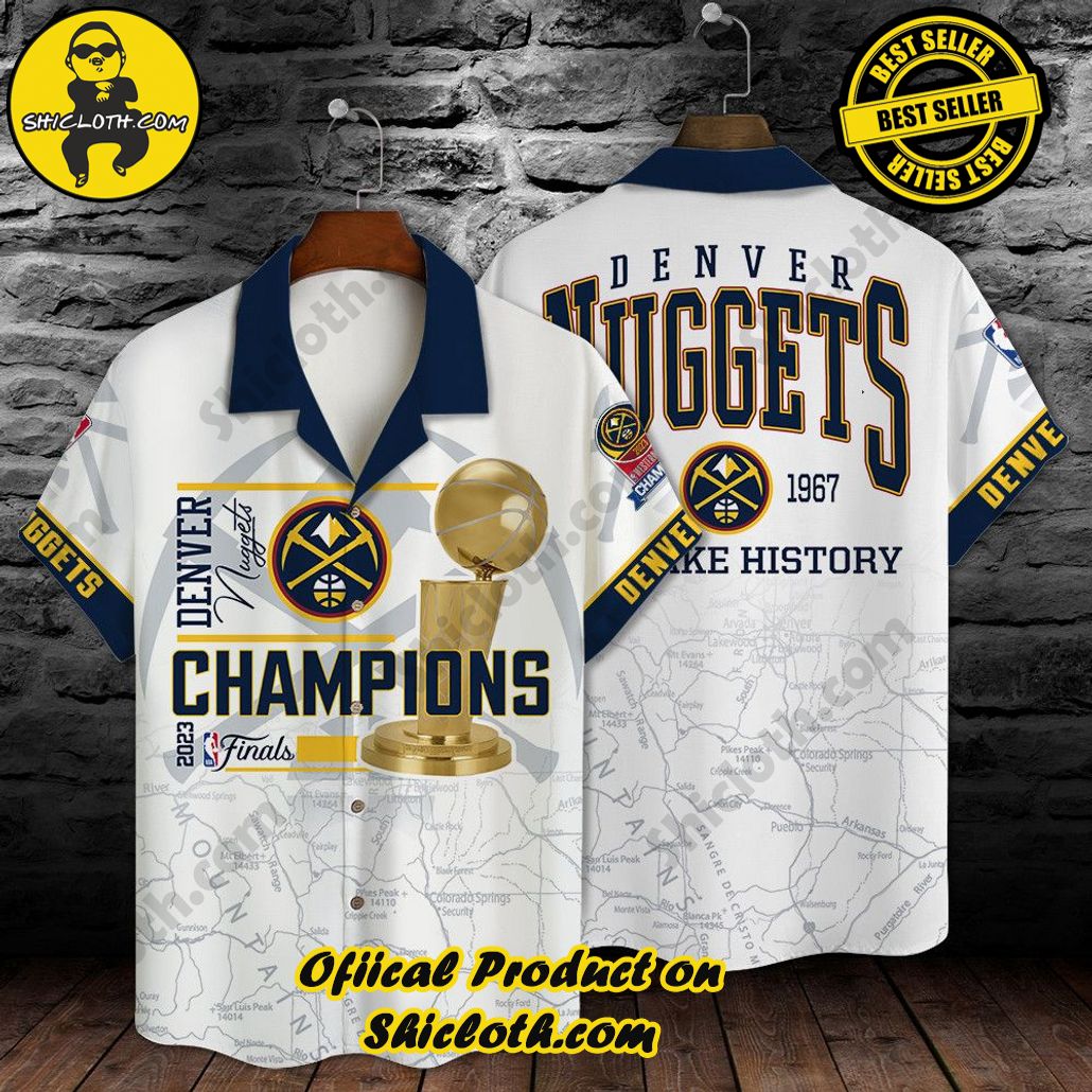Denver Nuggets 1St Champions 3D Print Hawaiian Shirt