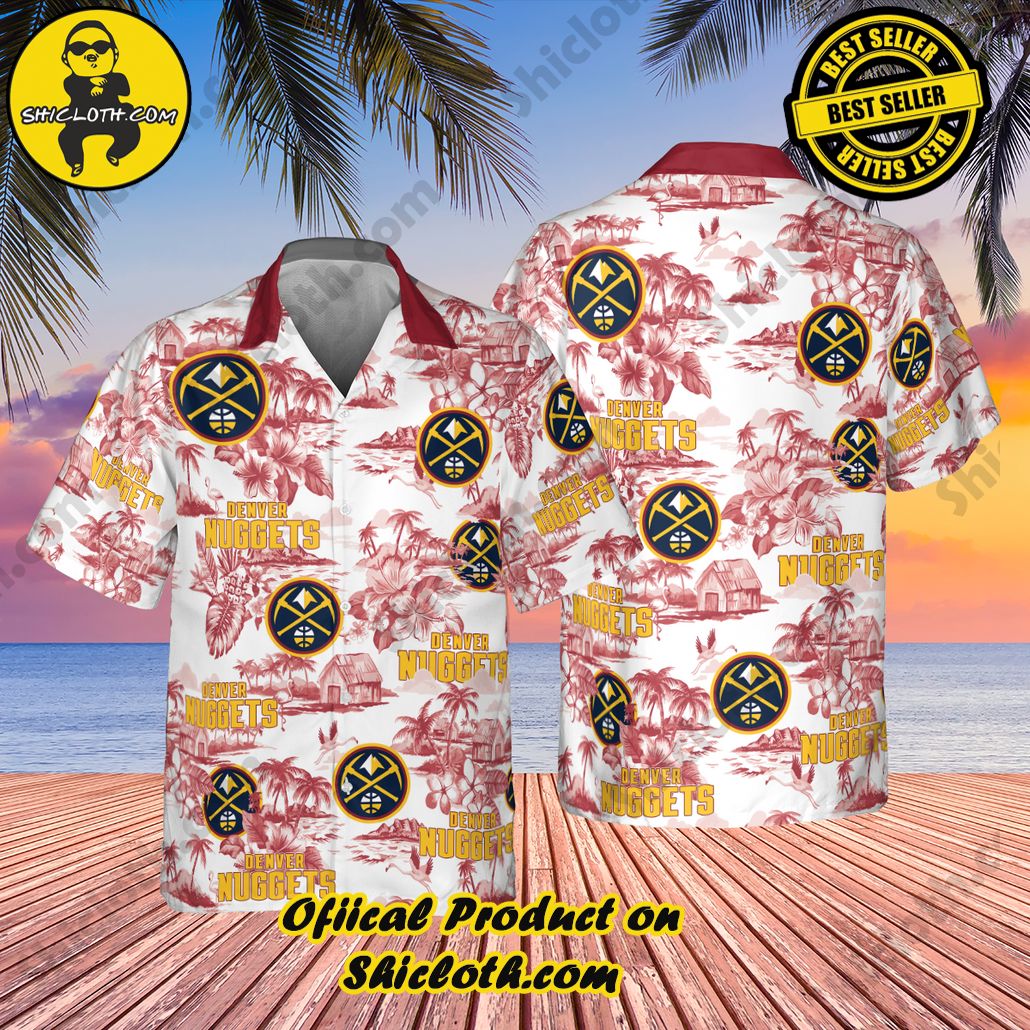 Denver Nuggets Exotic Tropical Vibe Aloha Shirt