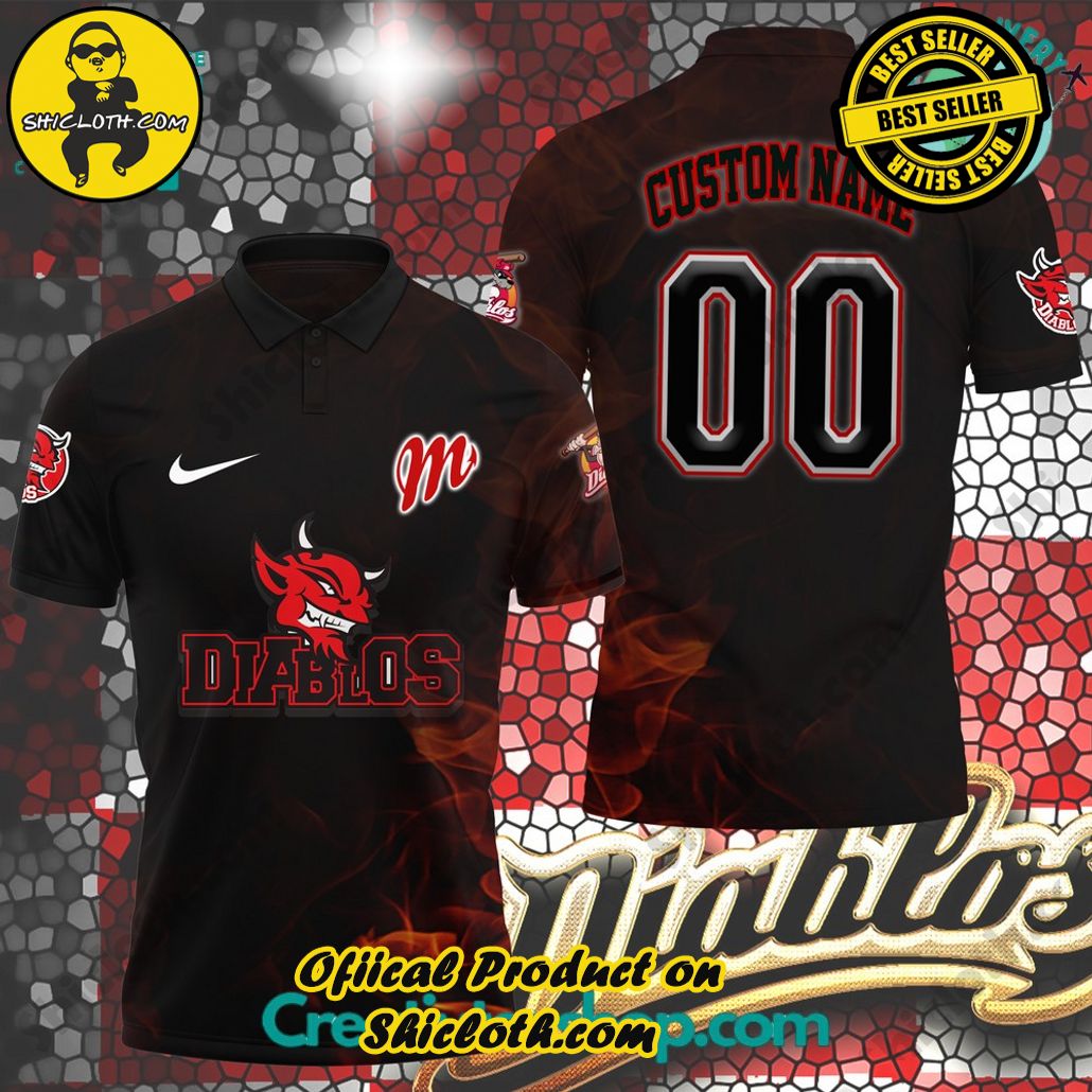 Diablos Rojos del Mexico 2024 Polo Shirt