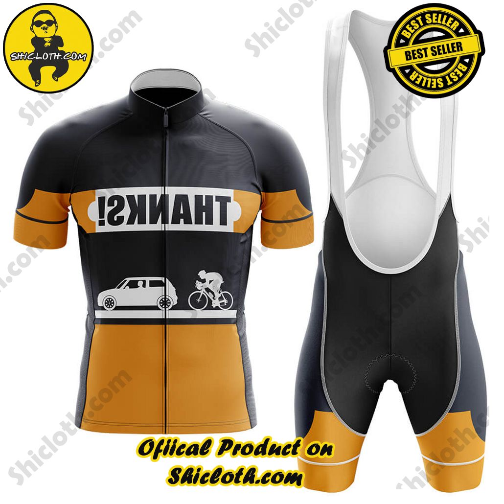 Don't Run Me Over - Safety Men's Cycling Kit