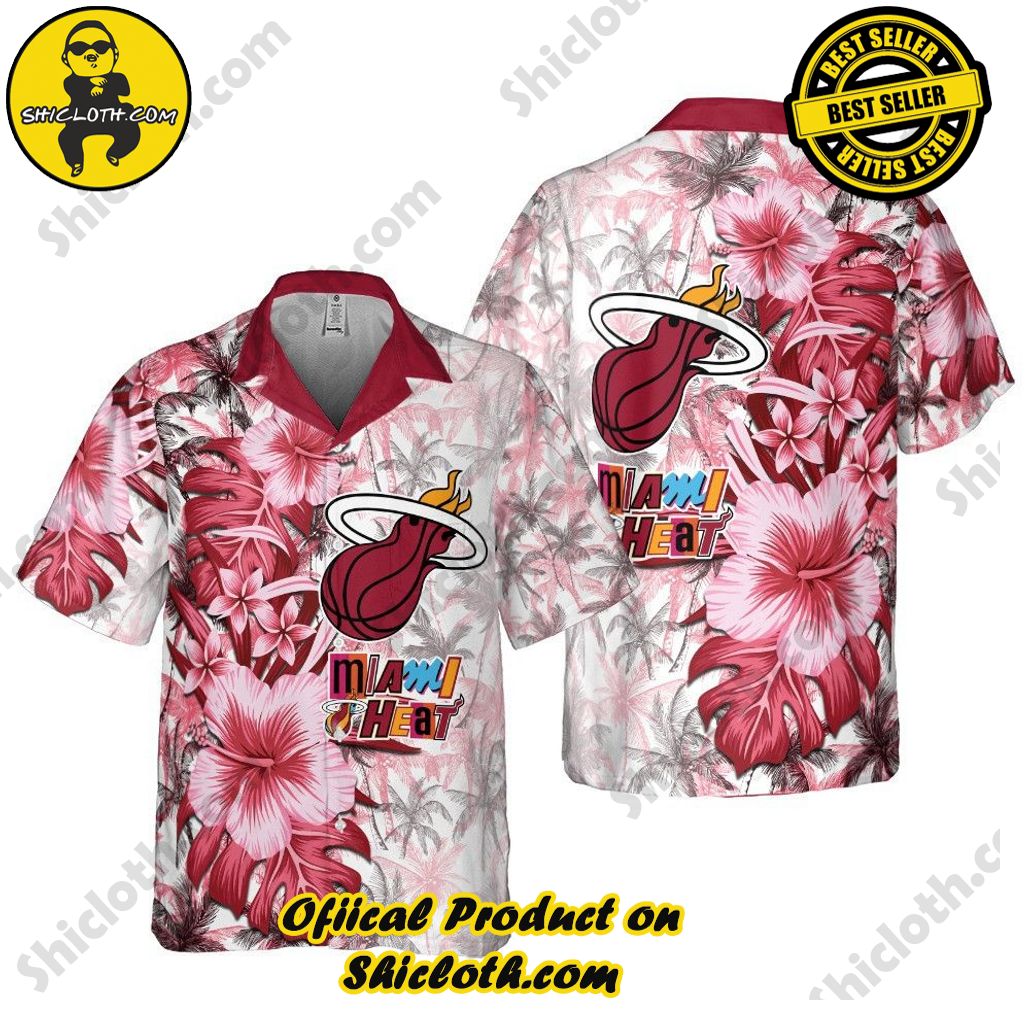 Exclusive Miami Heat Island Dance Style Aloha Shirt