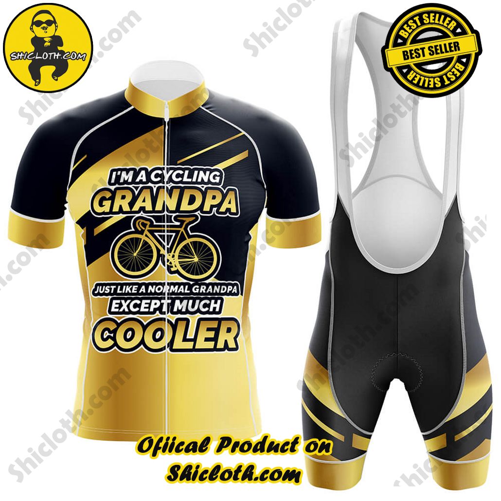 Grandpa Just Like A Normal Grandpa Except Much Cooler - Men's Cycling Kit