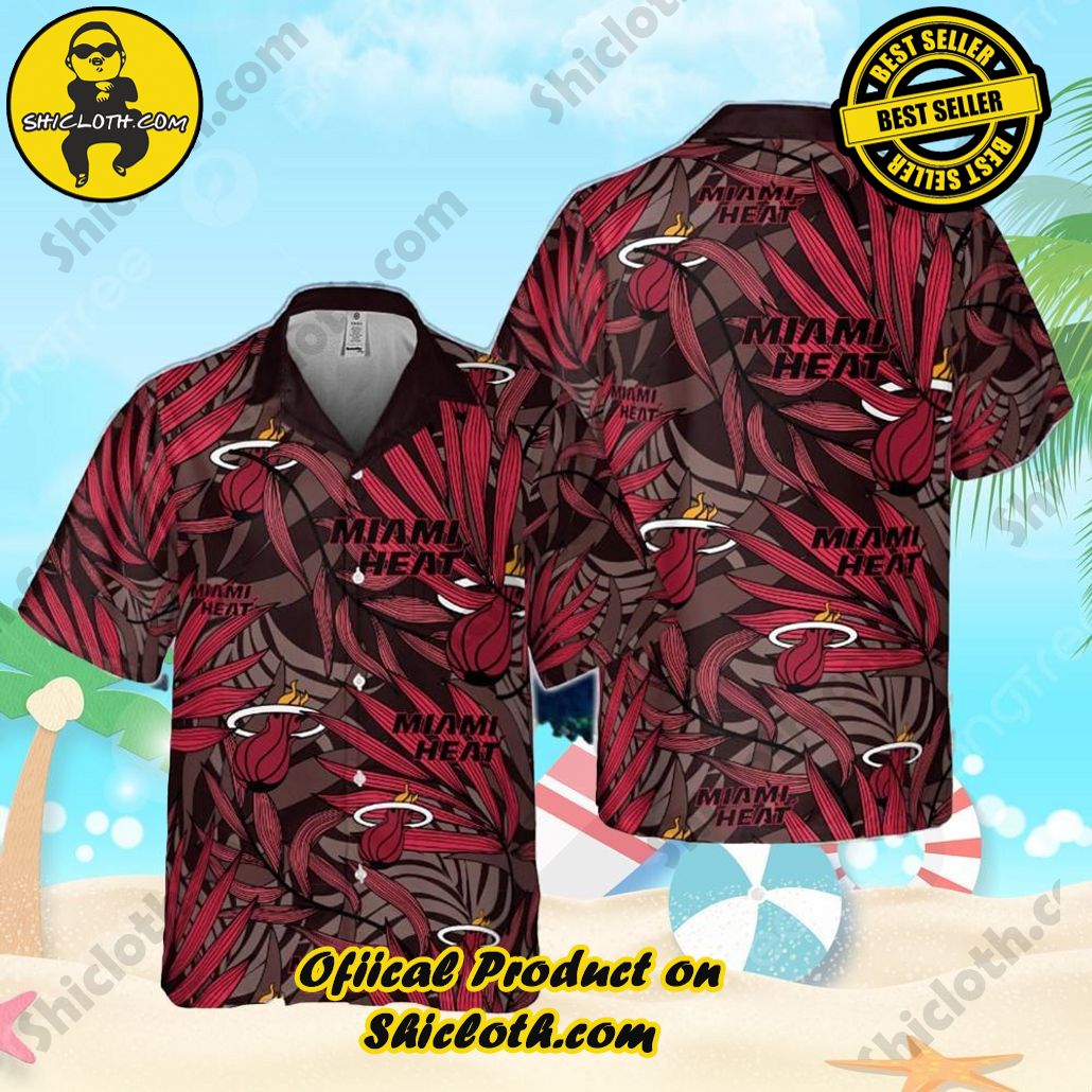 Hawaiian Beach Vacation Wear for Both Genders Miami Heat