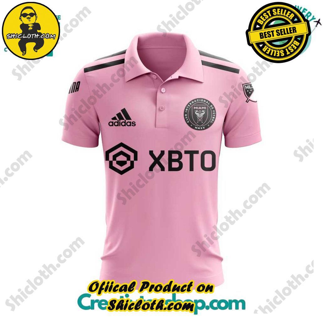 Inter Miami CF Pink Polo Shirt