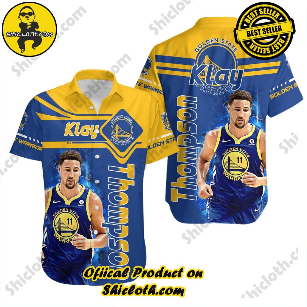 Klay Thompson Golden State Warriors Hawaiian Shirt – NBA