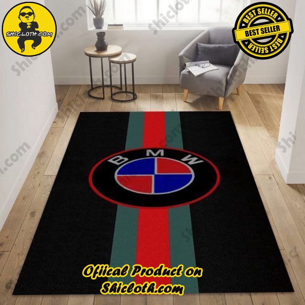 Limited Edition BMW Red Ribbon Super Car Racing Logo Carpet Local Brands Floor DC