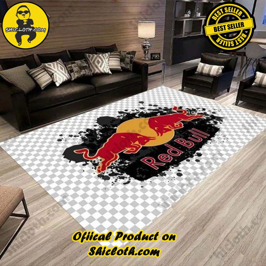 Limited Edition Rugs Red Bull Racing Logo Carpet Local Brands Floor DC-Black