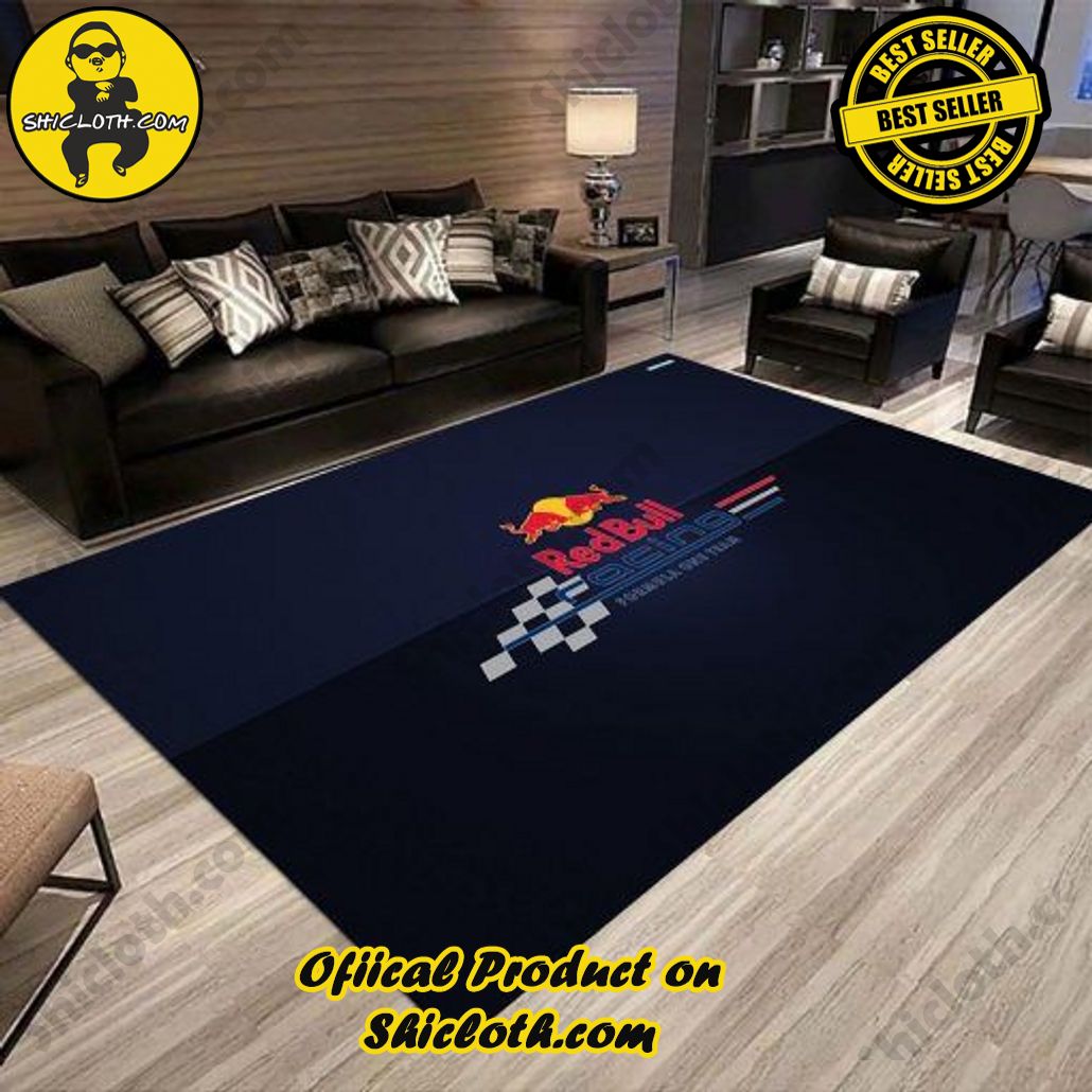 Limited Edition Rugs Red Bull Racing Logo Carpet Local Brands Floor DC-Black Blue