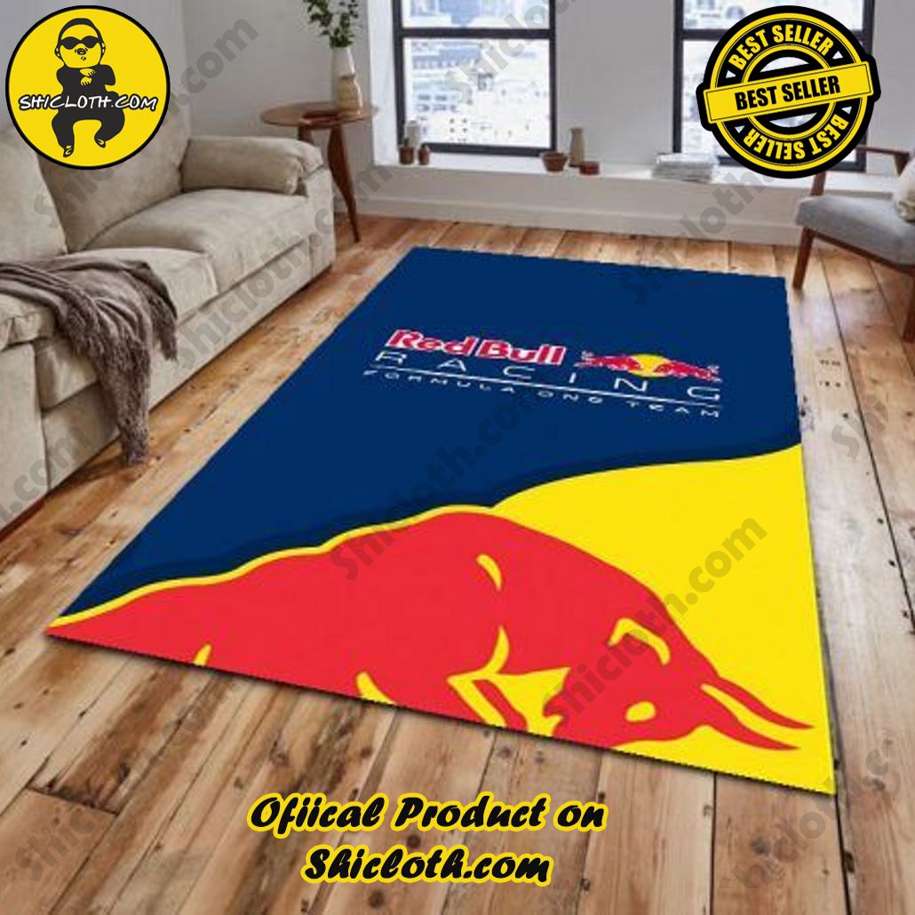Limited Edition Rugs Red Bull Racing Logo Carpet Local Brands Floor DC- Blue Yellow