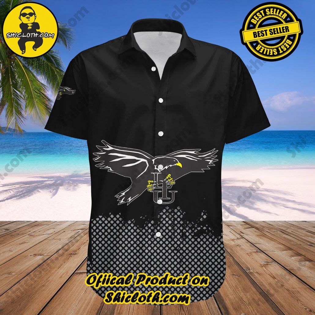 Liu Brooklyn Blackbirds Hawaii Shirt Basketball Net Grunge Pattern – NCAA