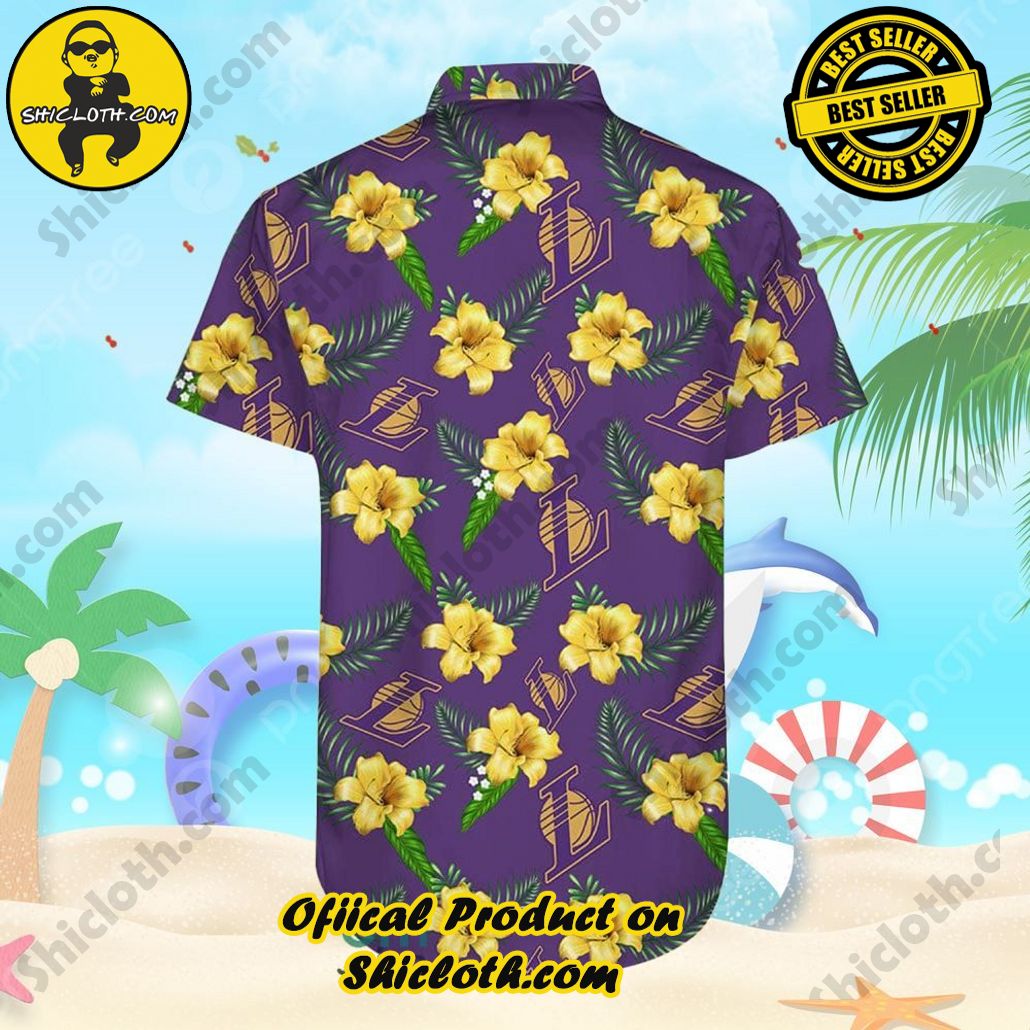 Los Angeles Lakers Aloha Beach Gift Hawaiian Shirt For Men And Women