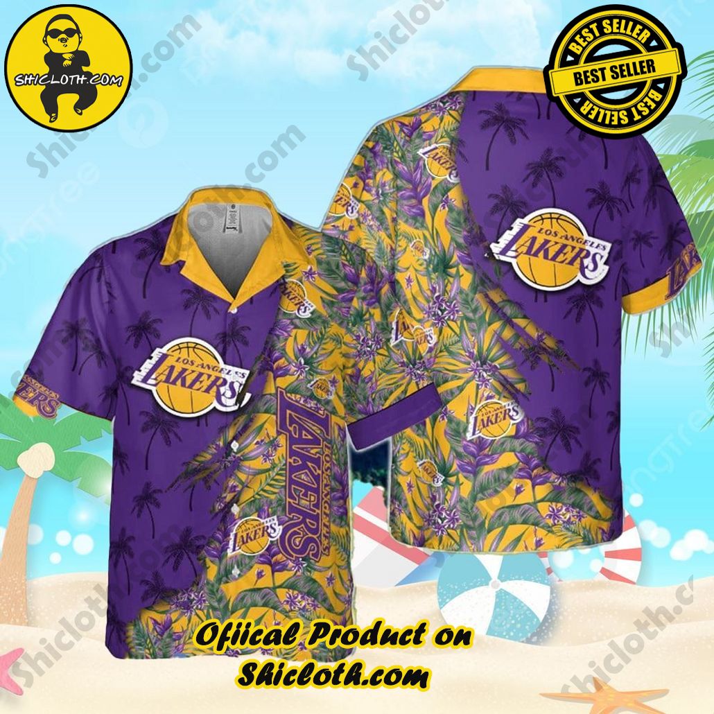 Los Angeles Lakers National Basketball Association Hawaiian Shirt Best Gift