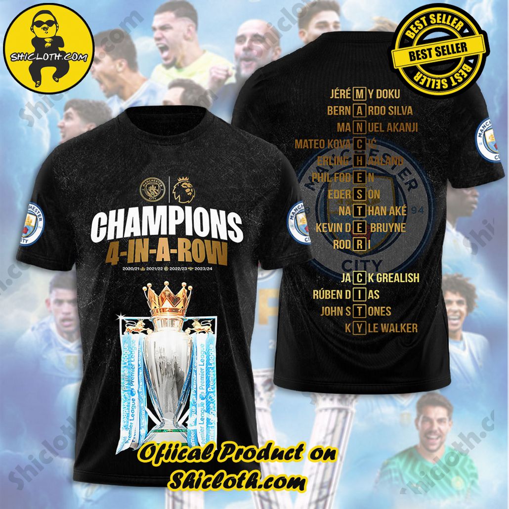 Manchester City 3D T-Shirt