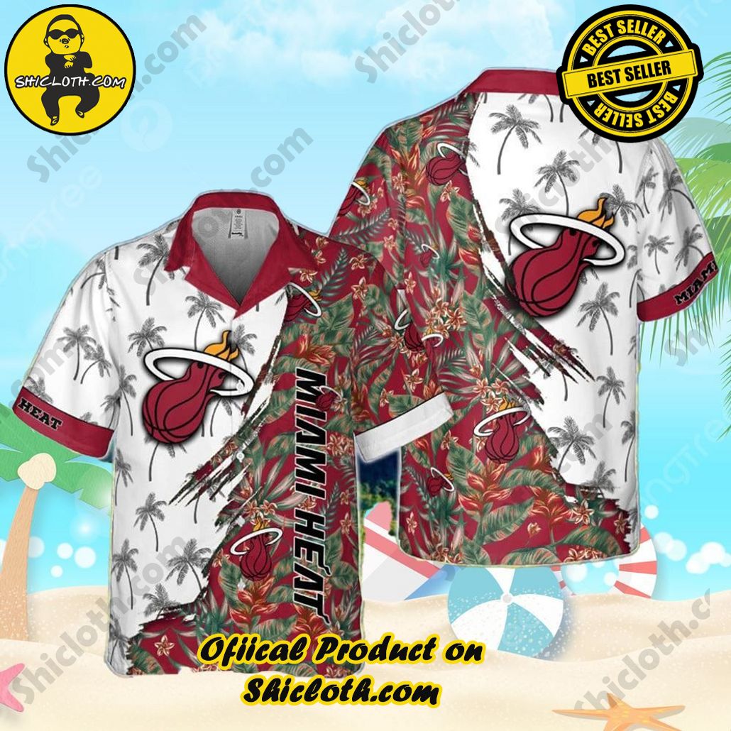 Miami Heat National Basketball Hawaiian Shirt