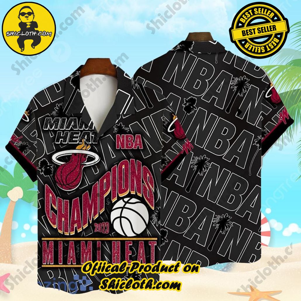 Miami Heat NBA Hawaiian Beach Outfit for Every Gender