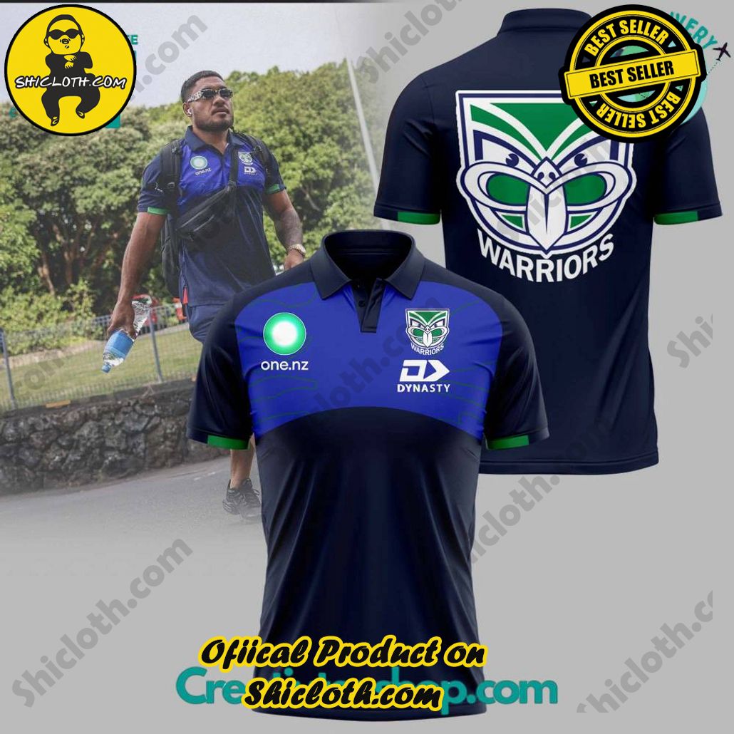 New Zealand Warriors 2024 Polo Shirt