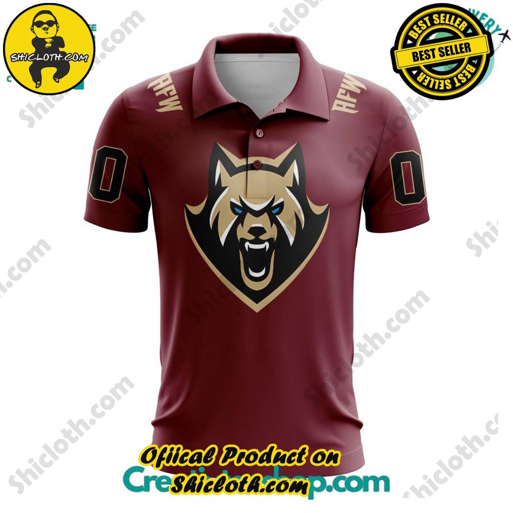 NLL Albany FireWolves Home Polo Shirt