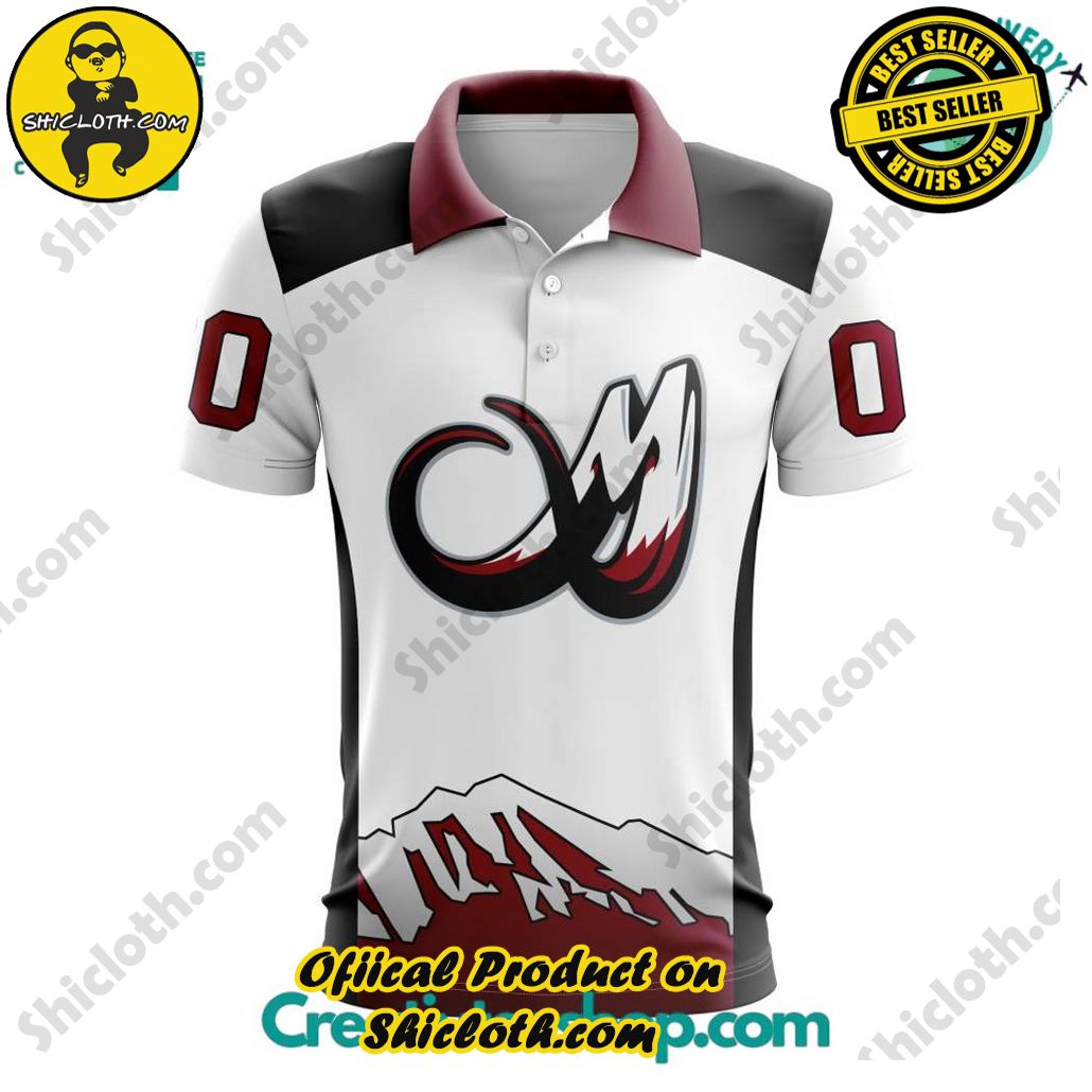 NLL Colorado Mammoth Away Polo Shirt