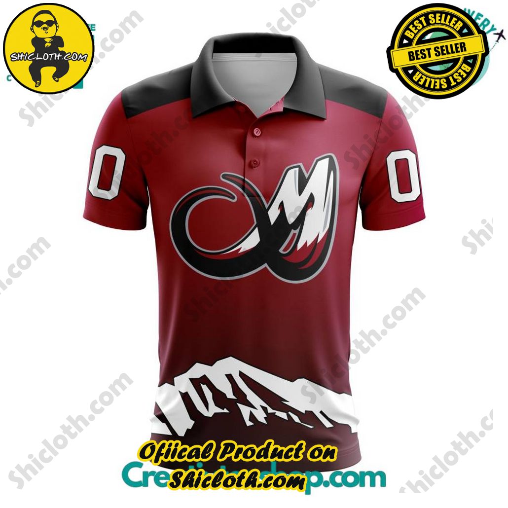 NLL Colorado Mammoth Home Polo Shirt