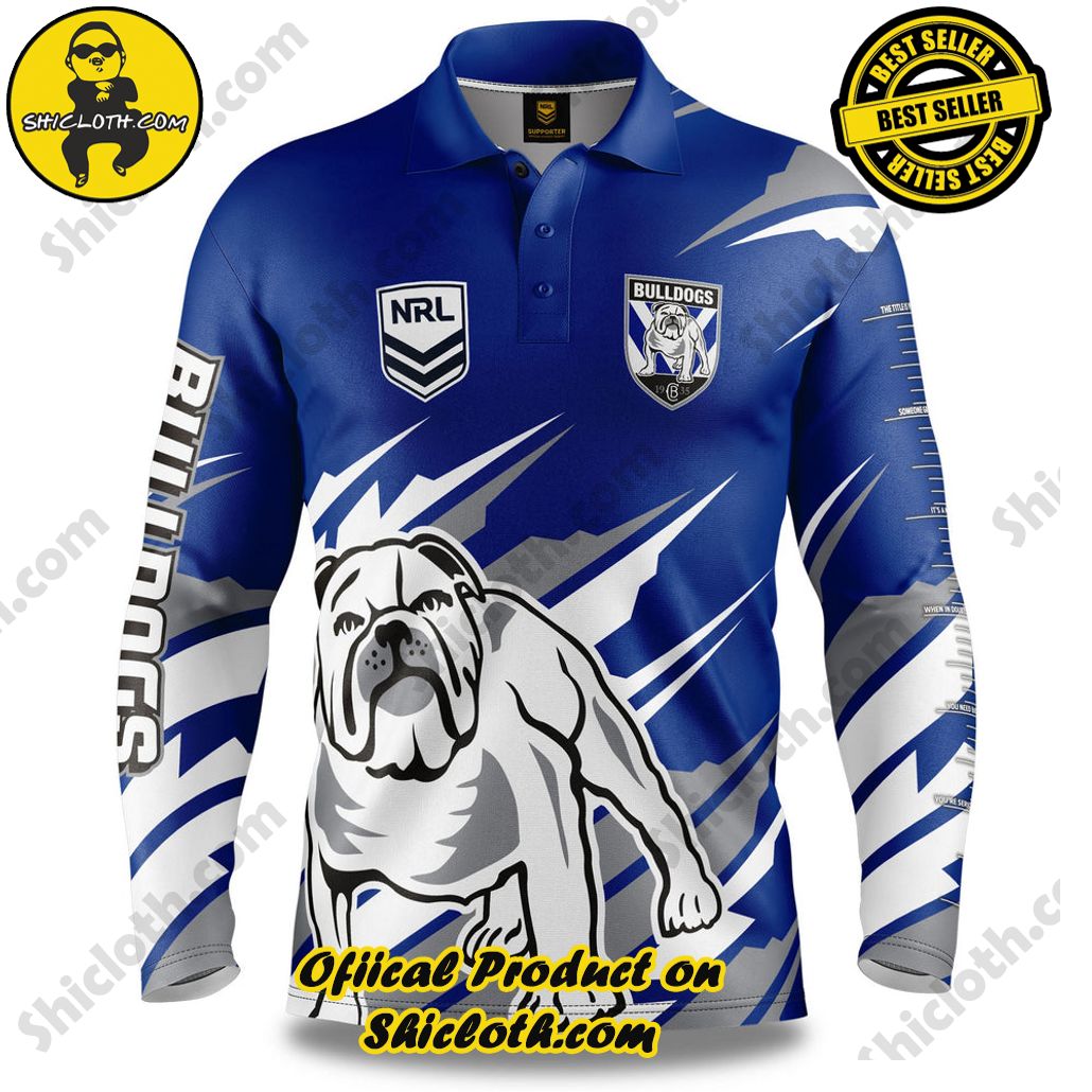 NRL Bulldogs Ignition Fishing Shirt
