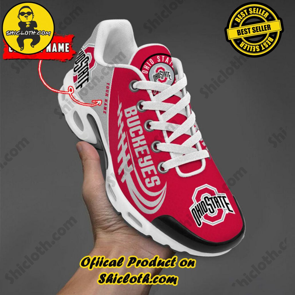 Ohio State Buckeyes | Custom Name Nike TN Shoes