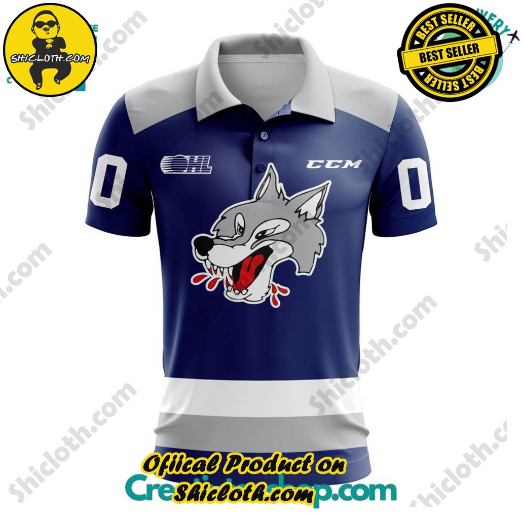 OHL Sudbury Wolves Polo Shirt