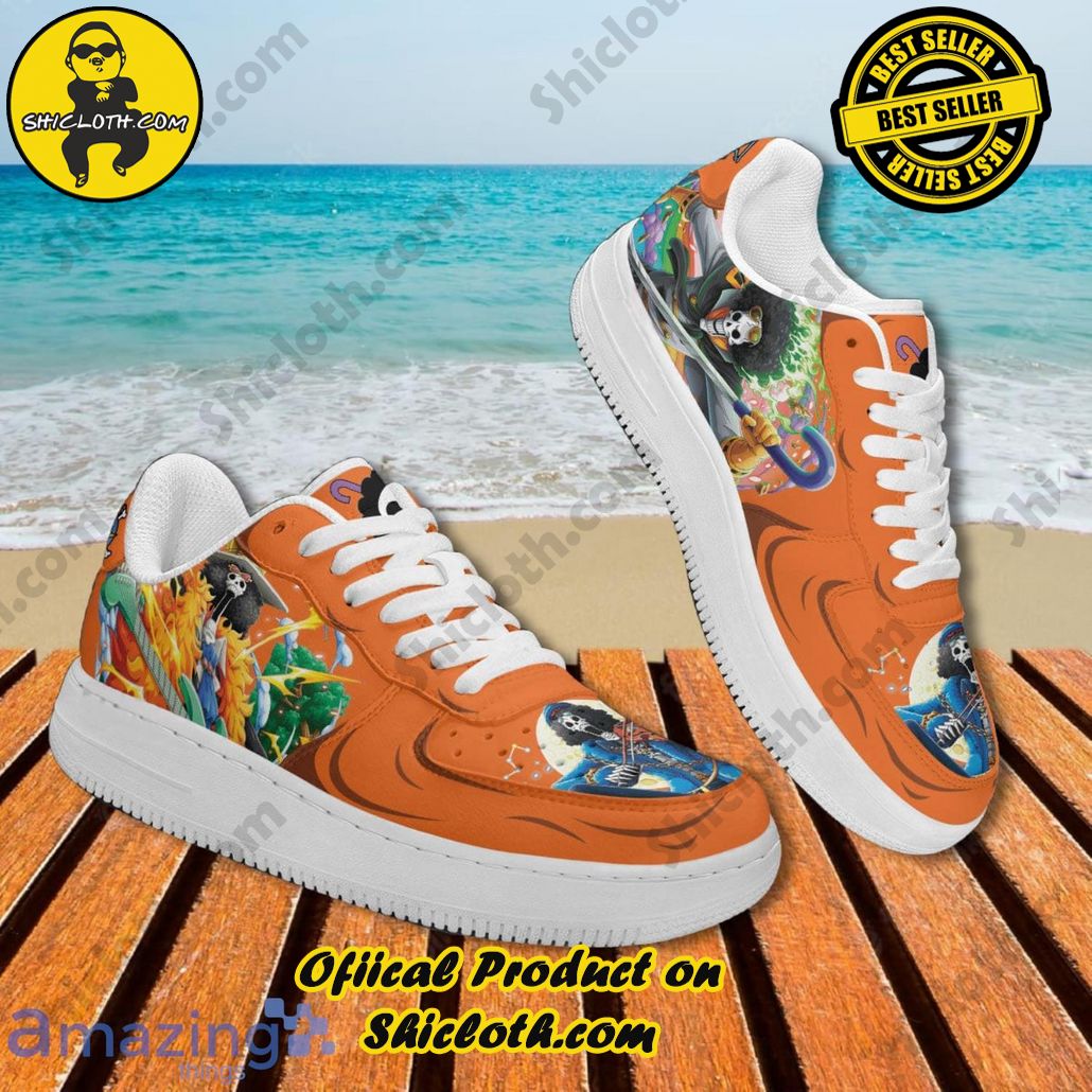 One Piece Brook Air Force Shoes Gift For Anime?s Fans One Piece Brook Air Force Shoes Gift For Anime?s Fans