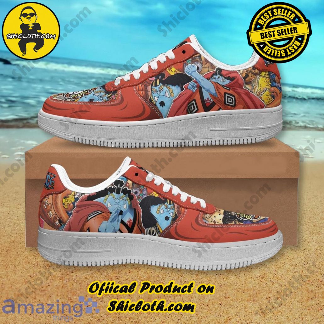 One Piece Jinbe Air Force Shoes Gift For Anime’s Fans