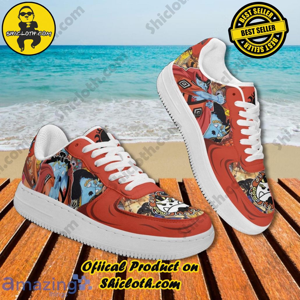 One Piece Jinbe Air Force Shoes Gift For Anime?s Fans One Piece Jinbe Air Force Shoes Gift For Anime?s Fans